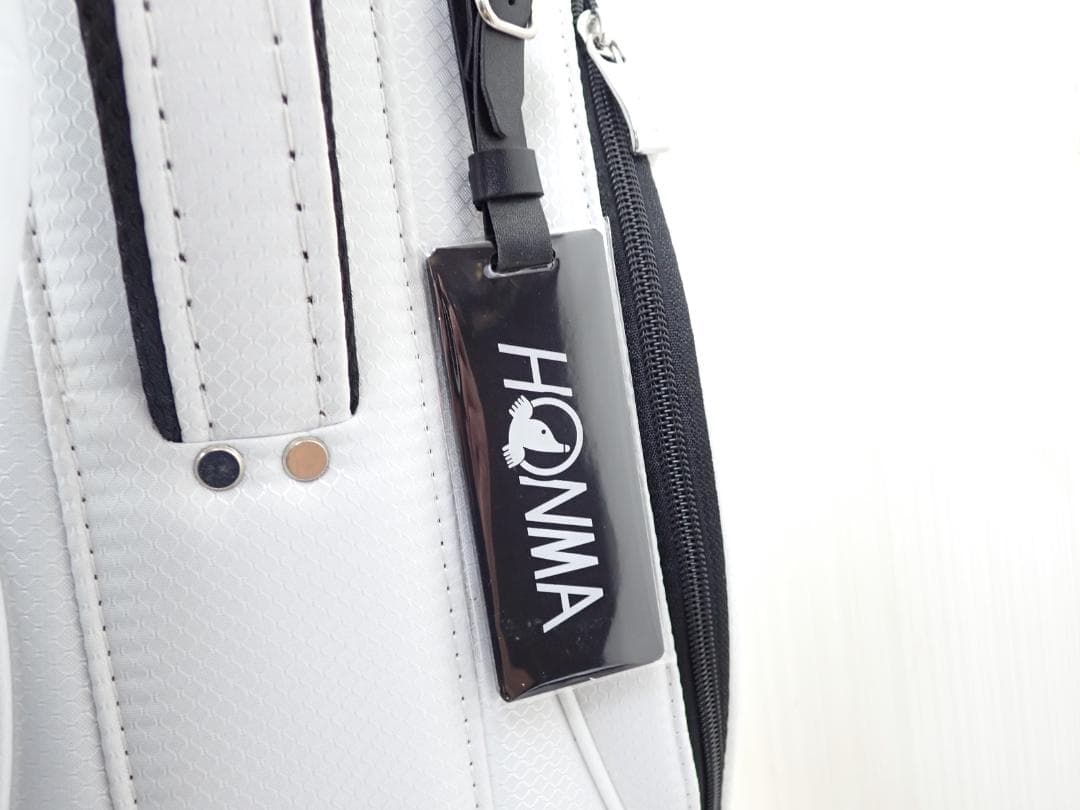 未使用 保管品 HONMA 本間ゴルフ 5分割　エナメル調　キャディバッグ　a