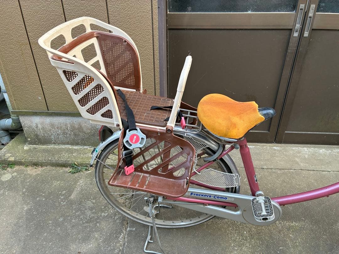 ナカタダ　3人乗り自転車　子供乗せ自転車　修理必要なジャンク