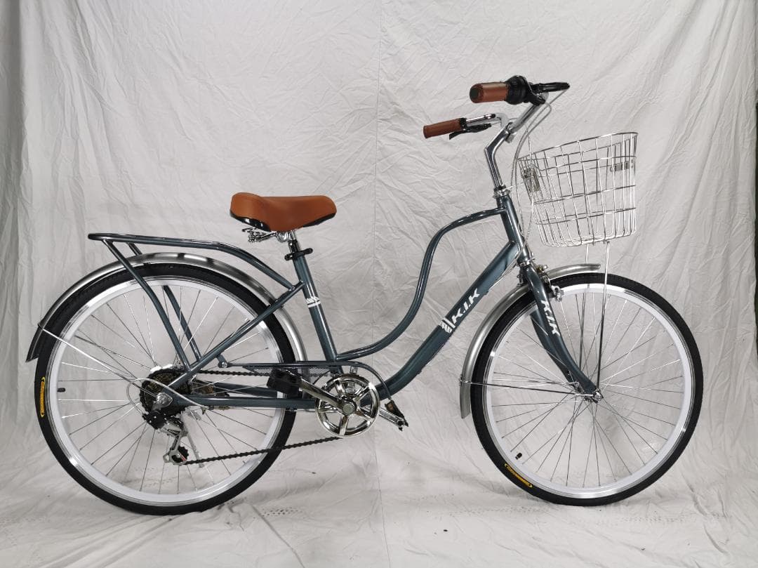 超お得 新品KF24 自転車 シティサイクル シマノ製7段