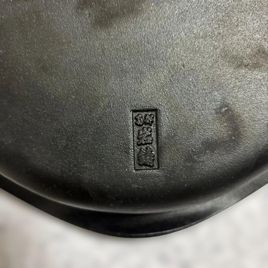 岩鋳　鋳鉄製 六角鍋 24cm黒潮ブラック