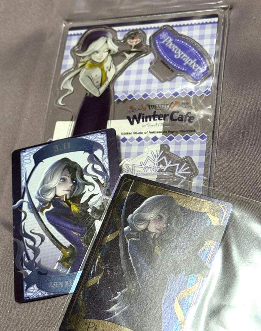 第五人格 wintercafe 写真家 ジョゼフ アクスタ カード