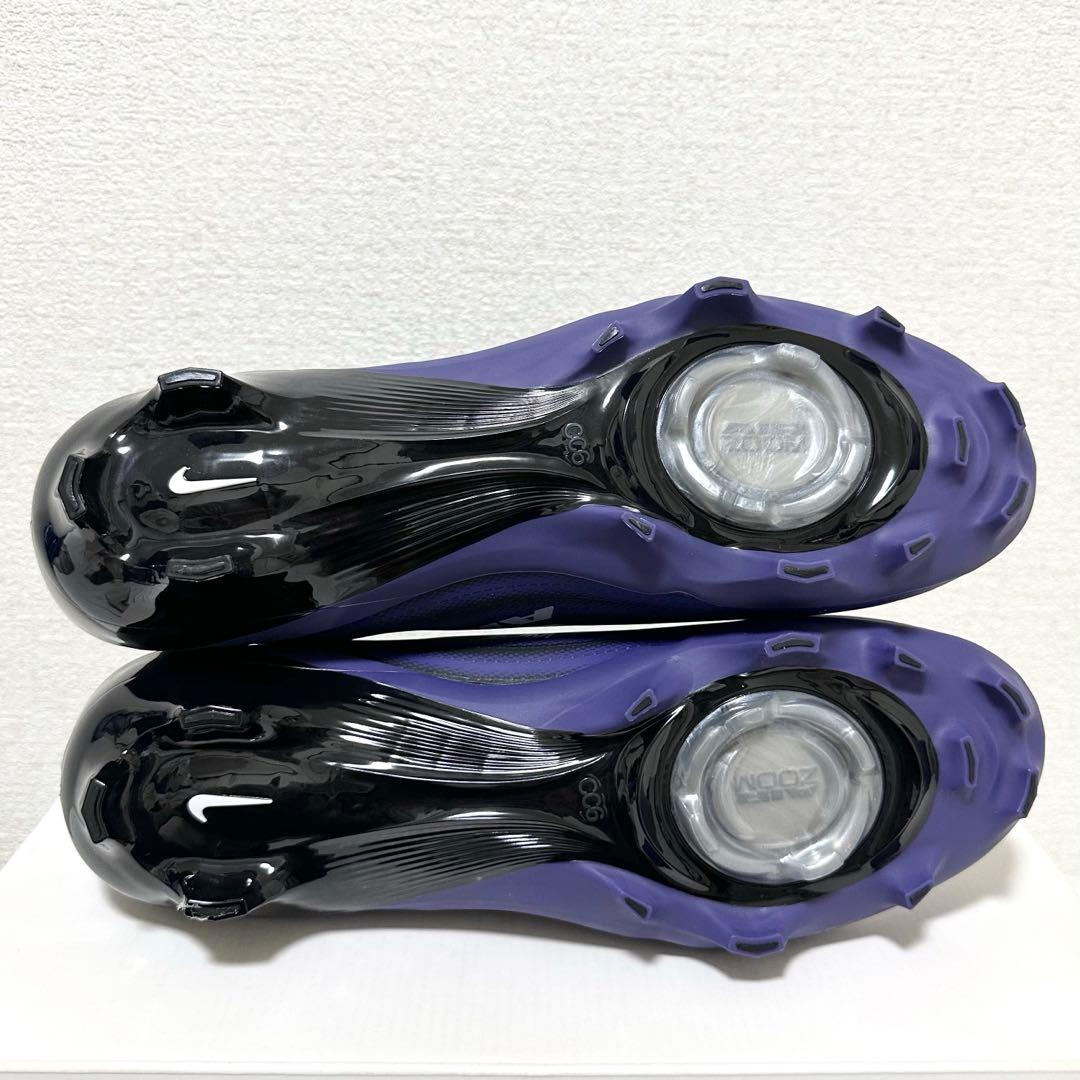 ナイキ 29.5 ヴェイパー プロ アメフト スパイク シューズ クリート 黒