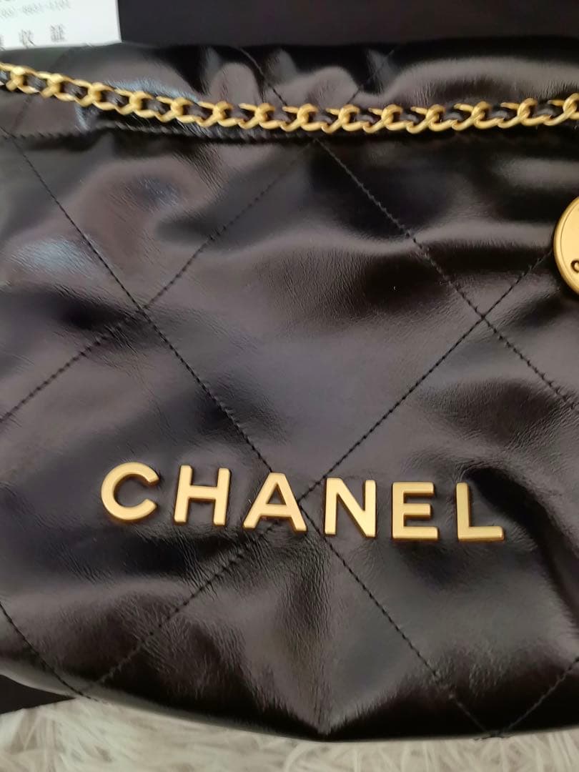 シャネル CHANEL 22ミニ チェーンショルダーバッグ