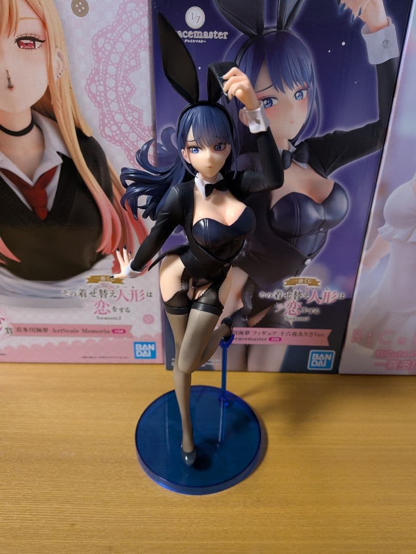 着せ恋一番くじ、プライズ　喜多川海夢フィギュアセットその他おまけ付き