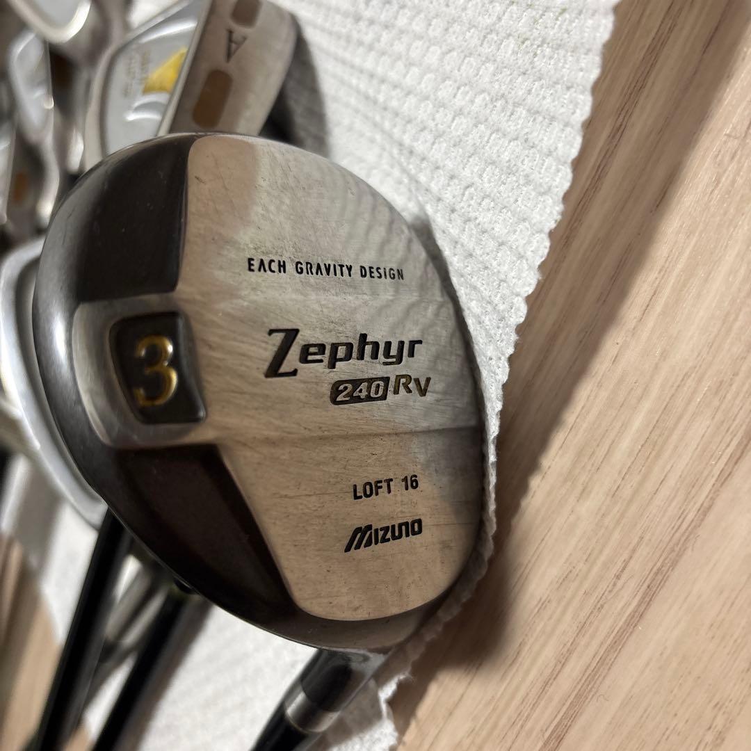 ゴルフクラブ13本セット　MIZUNO