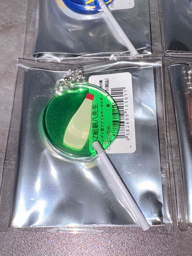 3年Z組銀八先生　缶バッジ　アクリルキーホルダー　まとめ売り