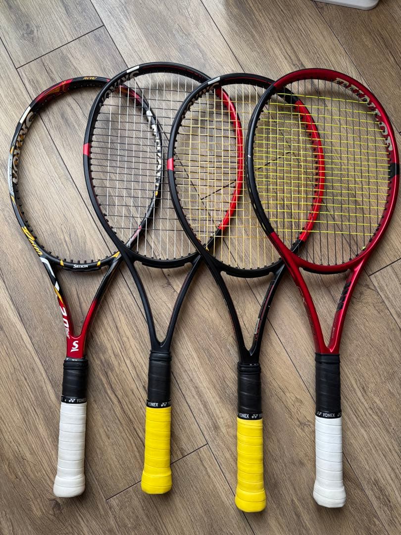 DUNLOP SRIXON 歴代テニスラケットまとめ売り