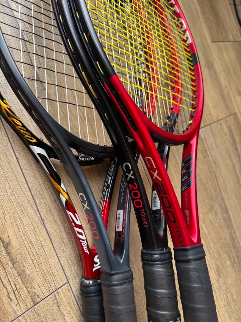 DUNLOP SRIXON 歴代テニスラケットまとめ売り