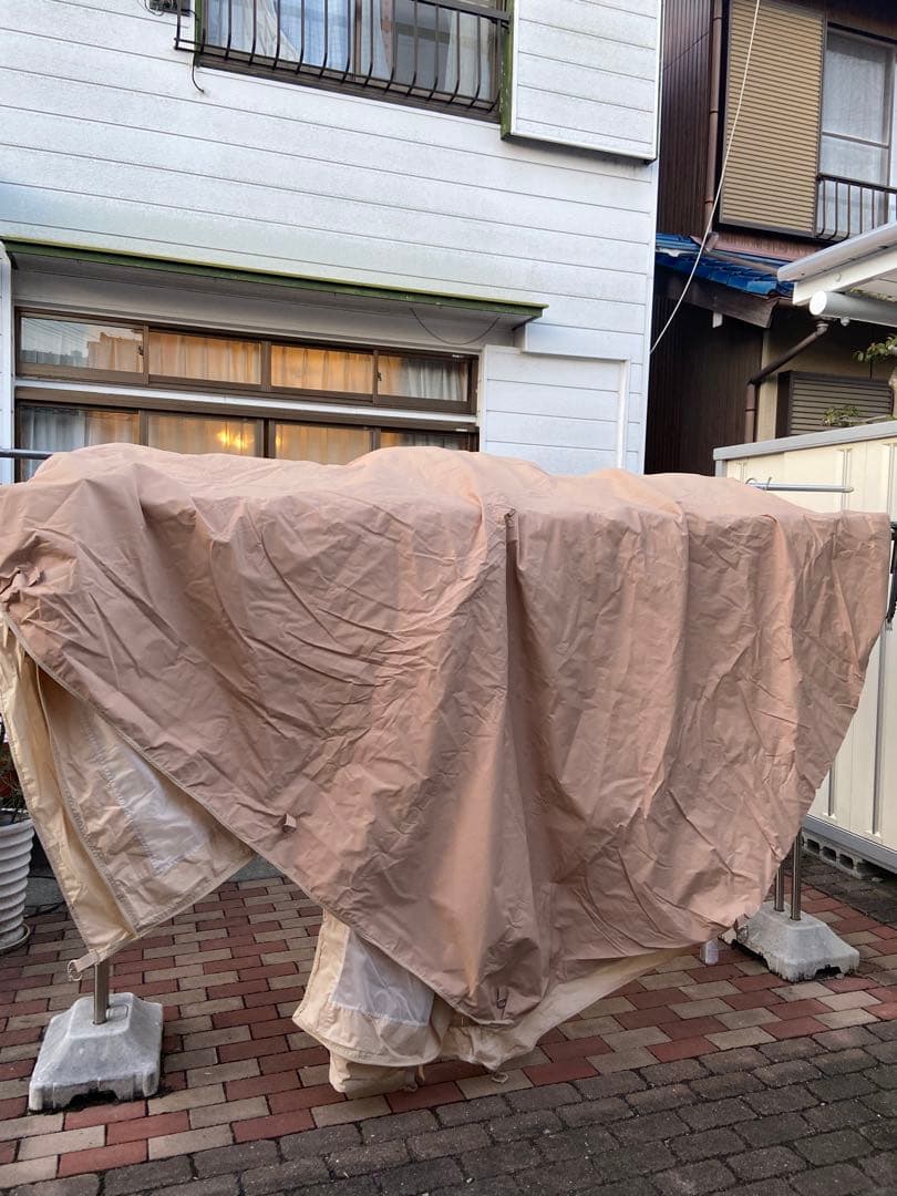 ESOIBAT ワンポールテント TC テント 3-4人用