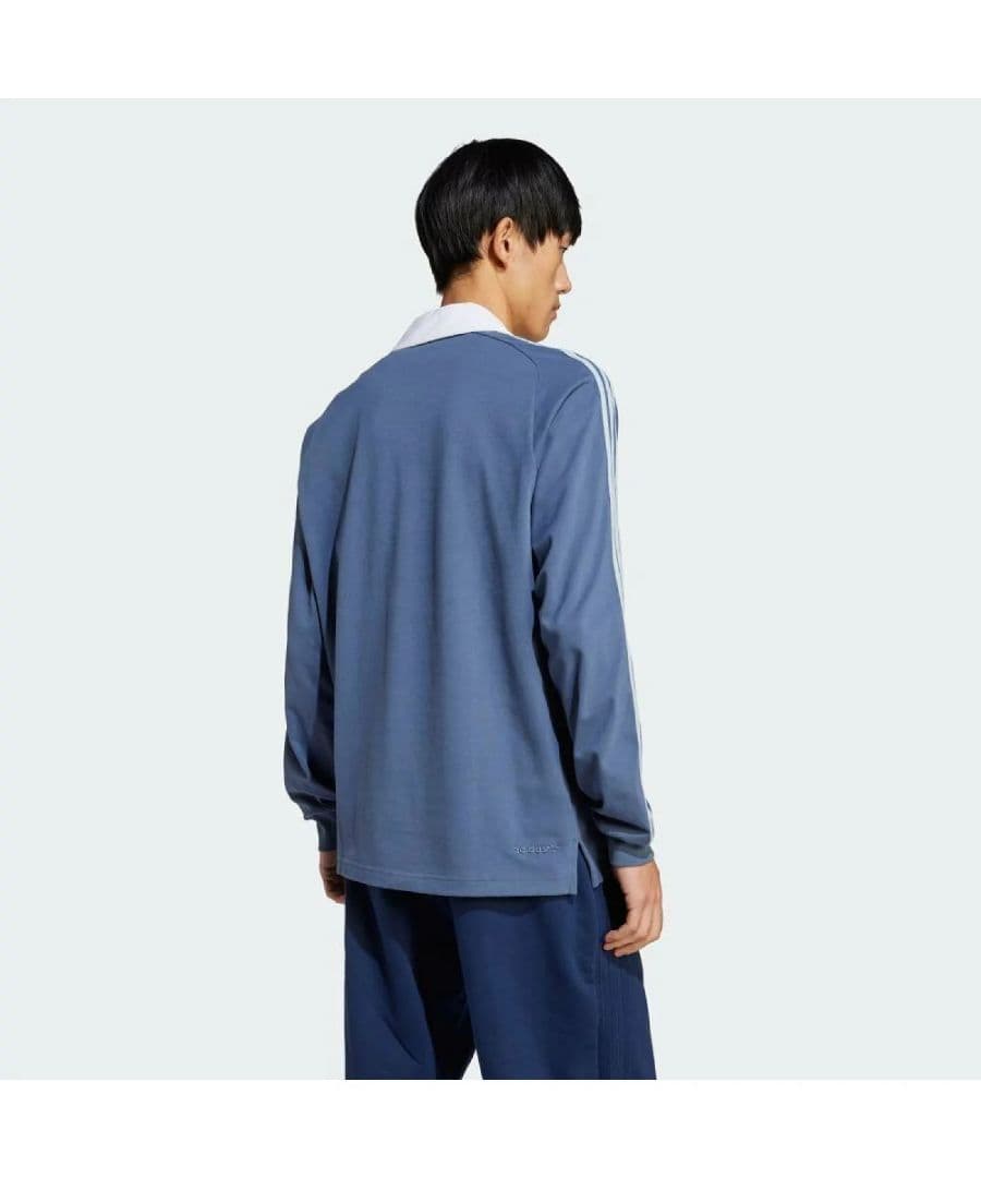 【新品・稀少サイズ5XL】アディダス ラグビーポロシャツPreloved Ink