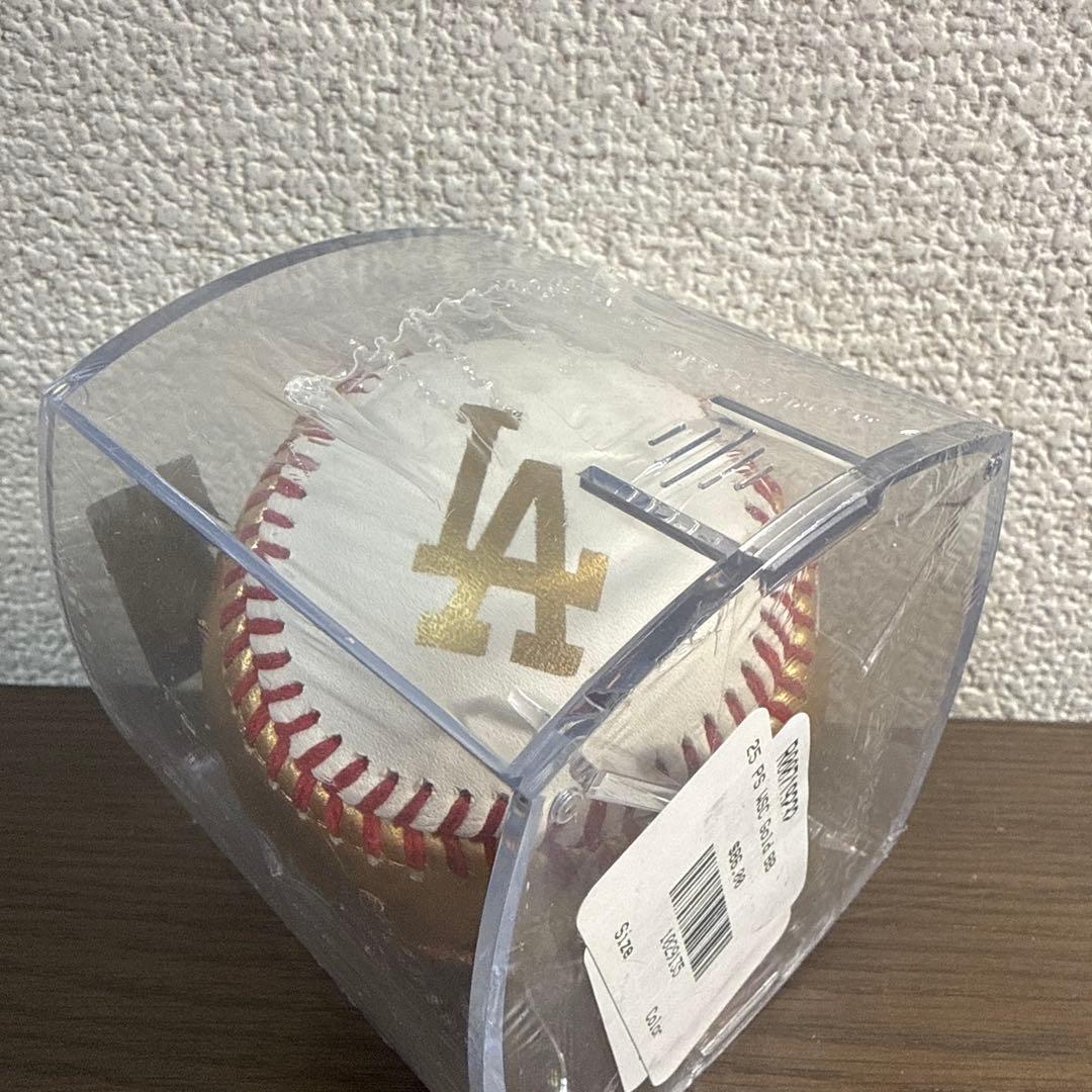 MLB公式 2025 ロサンゼルス・ドジャース チャンピオン記念ボール,ゴールド