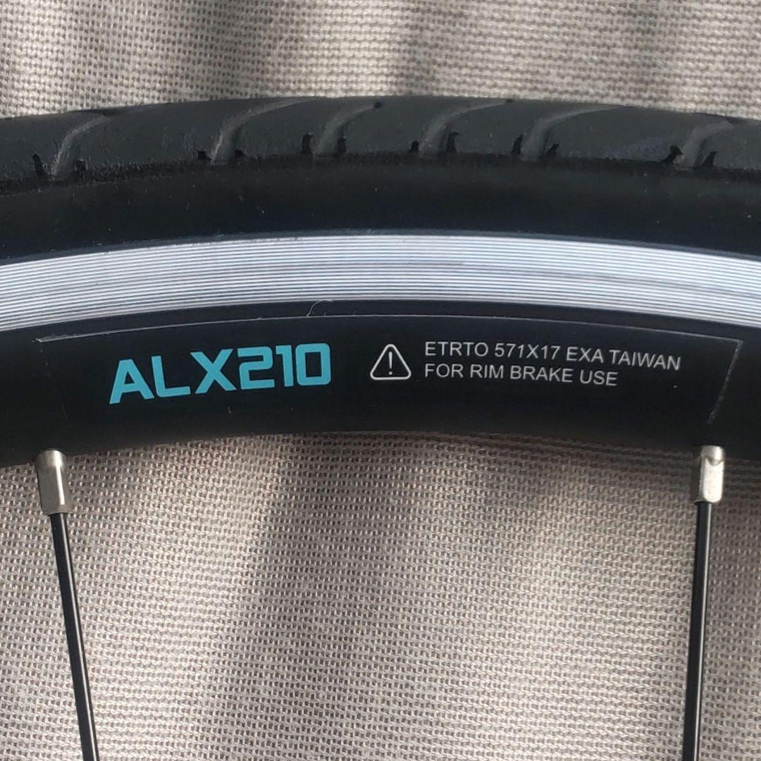 k*n様 650Cホイールセット ALX210TRI タイヤ付