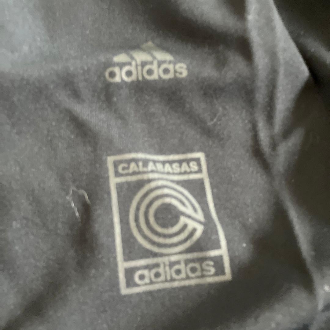 adidas CALABASAS ブラックジャージパンツ