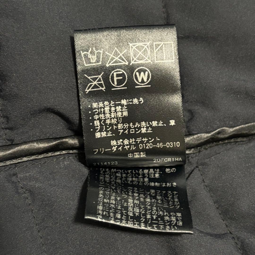 ⭐️美品⭐️DESCENTE GOLF ナイロンストレッチ 中わたジャケット2XL
