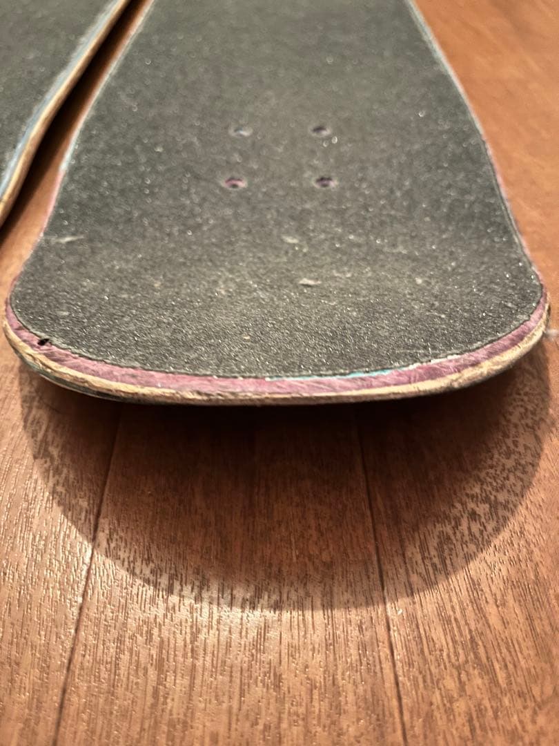 evisen skateboard (8inch) 使用済みデッキ２枚