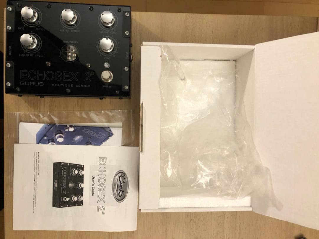 Gurus Amp Echosex 2° ディレイ エフェクター 名機