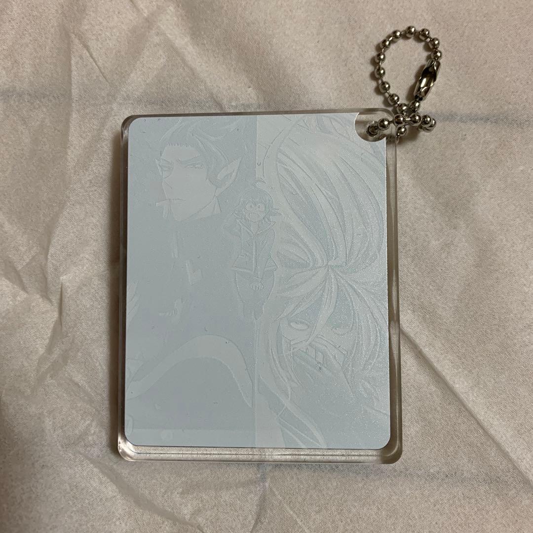 魔入りました！入間くん プレートキーホルダー　コロッタ　カルエゴ バラム