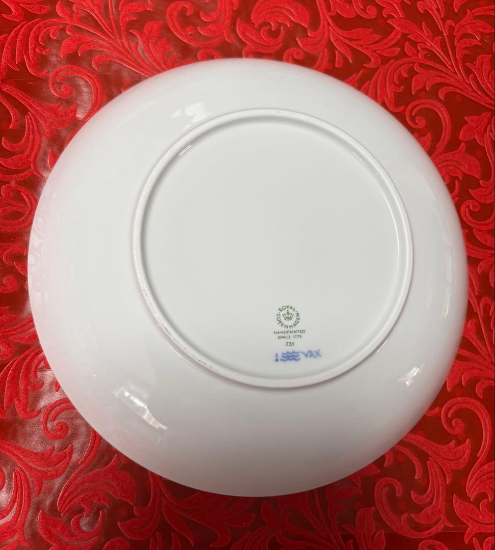 ロイヤルコペンハーゲン ブルーフルーテッド・プレイン25センチ皿 新品未使用