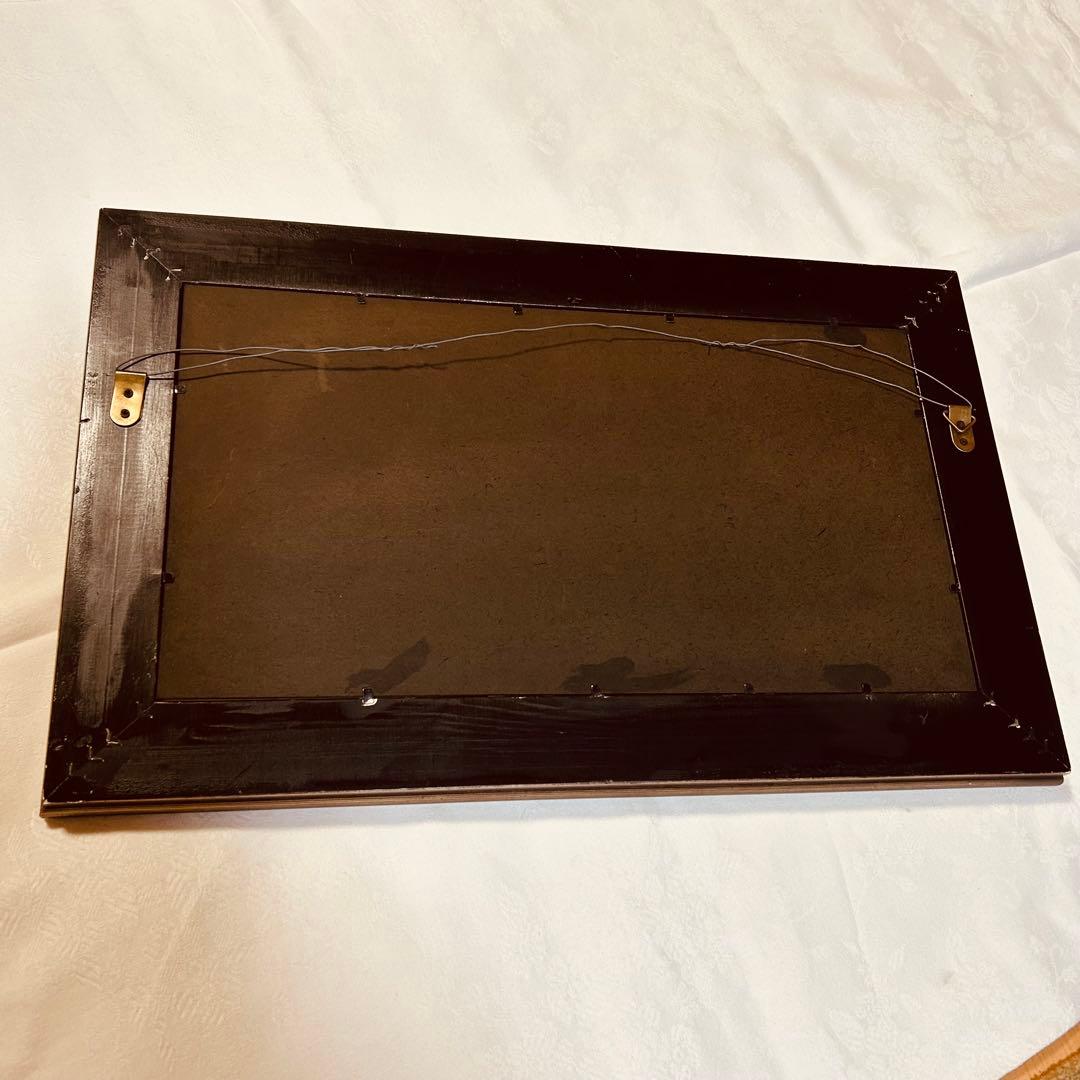 絵画　額縁　アートプリント画　額絵　アンティーク　32x 51