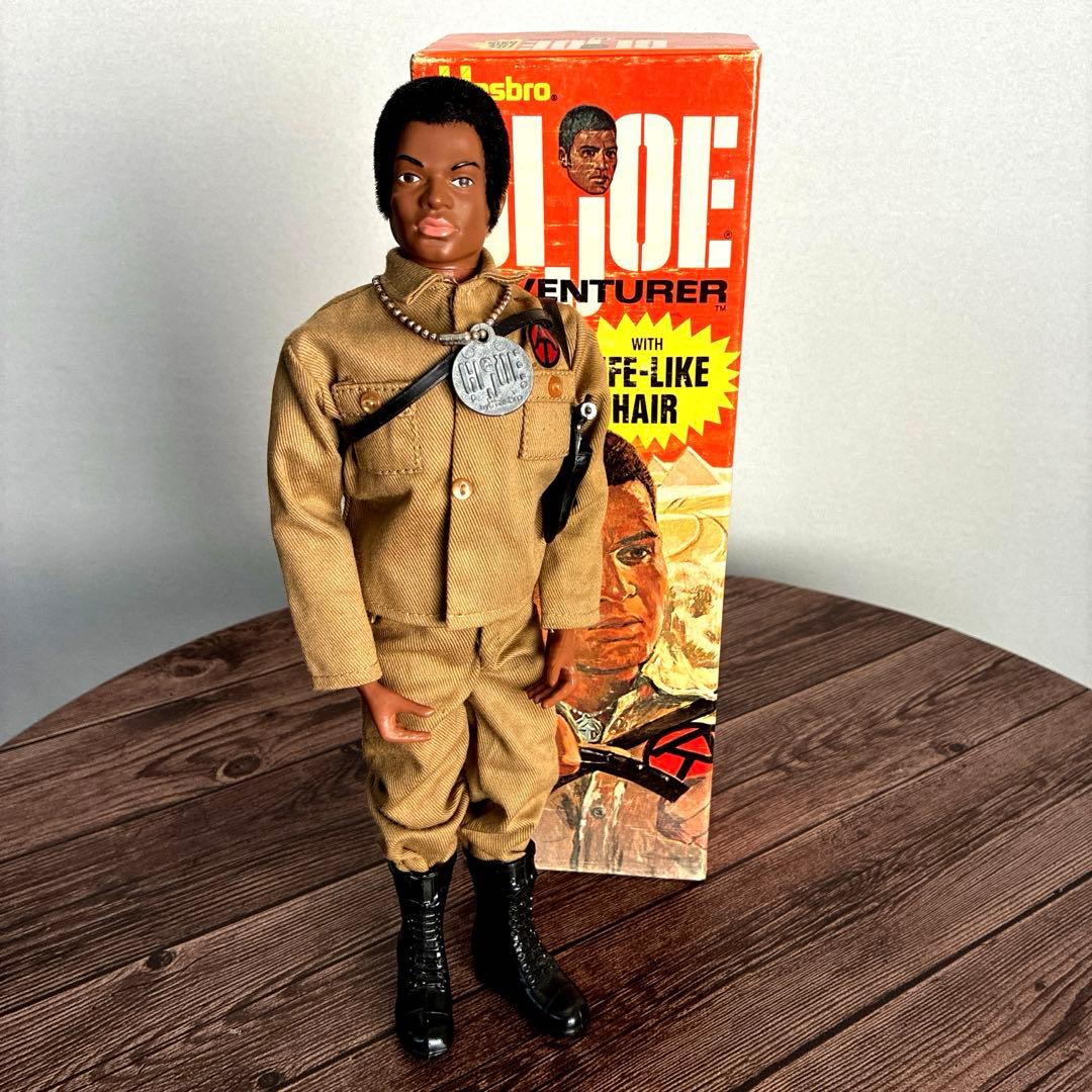 当時物　激レア GIJOE ブラック・アドベンチャー　1970年 　BOX付
