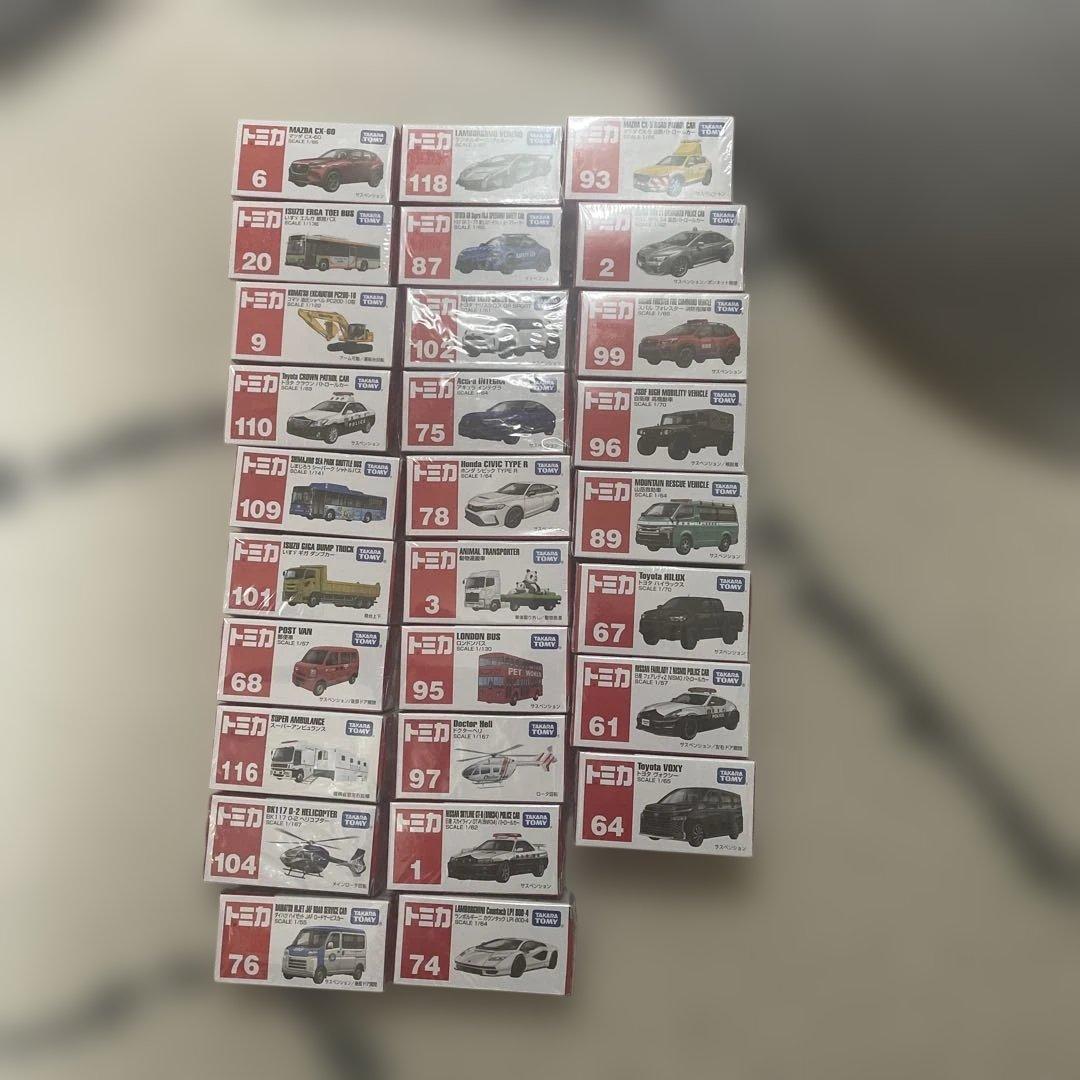 トミカ まとめ売り28台