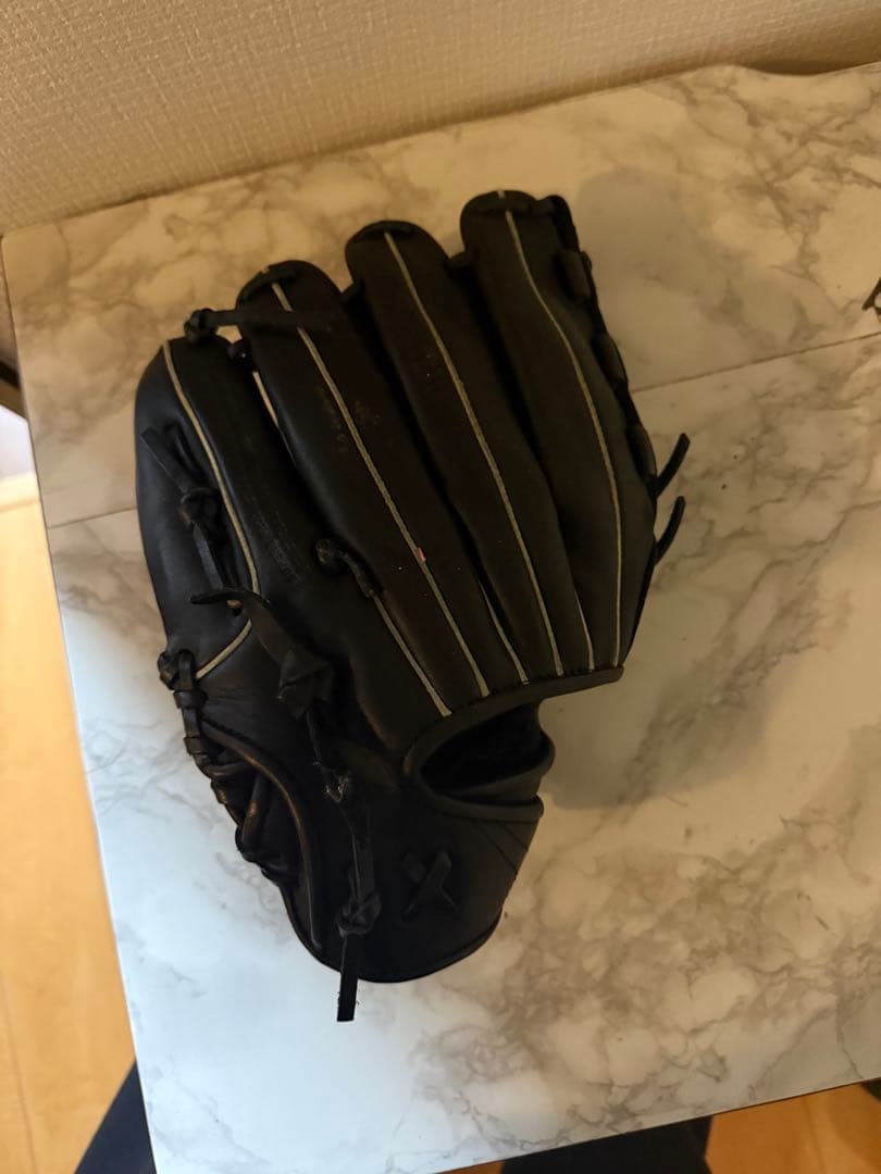 Mizuno ブラックレザー 野球用グローブ