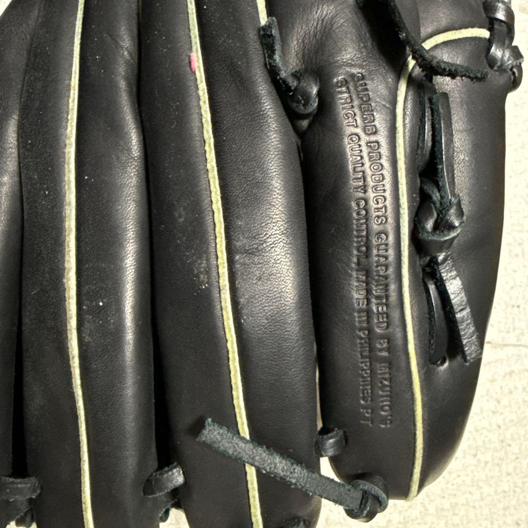 Mizuno ブラックレザー 野球用グローブ