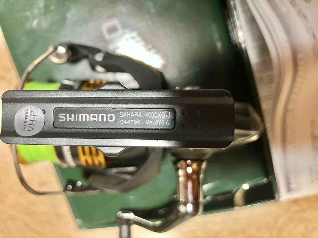 シマノ　サハラ4000XG SAHARA4000XG ラインローラー交換済み