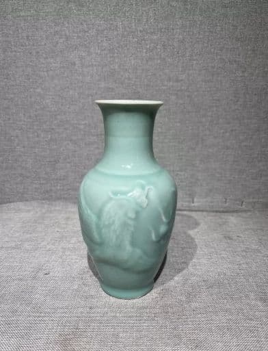 中国 龍泉窯　(龍泉青磁）青磁　花瓶 工芸品 置物 美術品