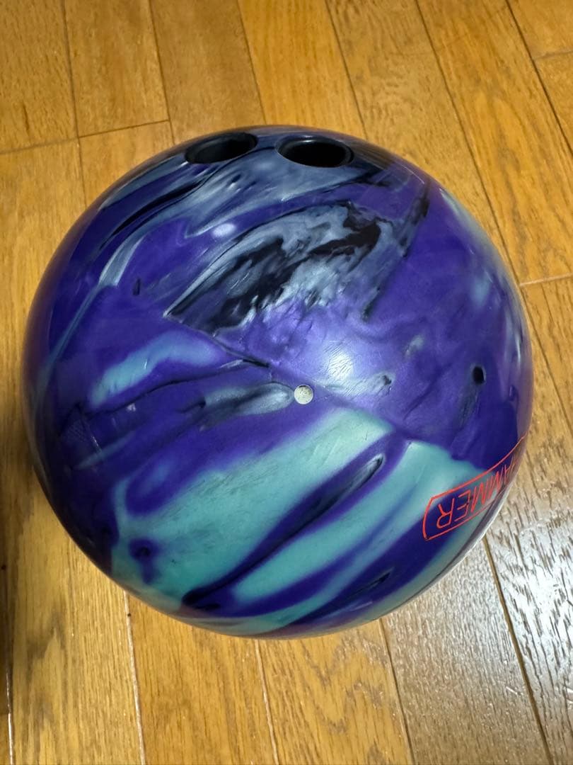 マキシマムエフェクト　15ポンド　サムレス　両手投げ