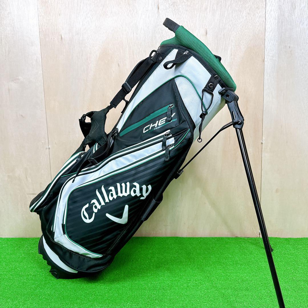 Callaway CHEV キャディバッグ スタンド式 9インチ 軽量