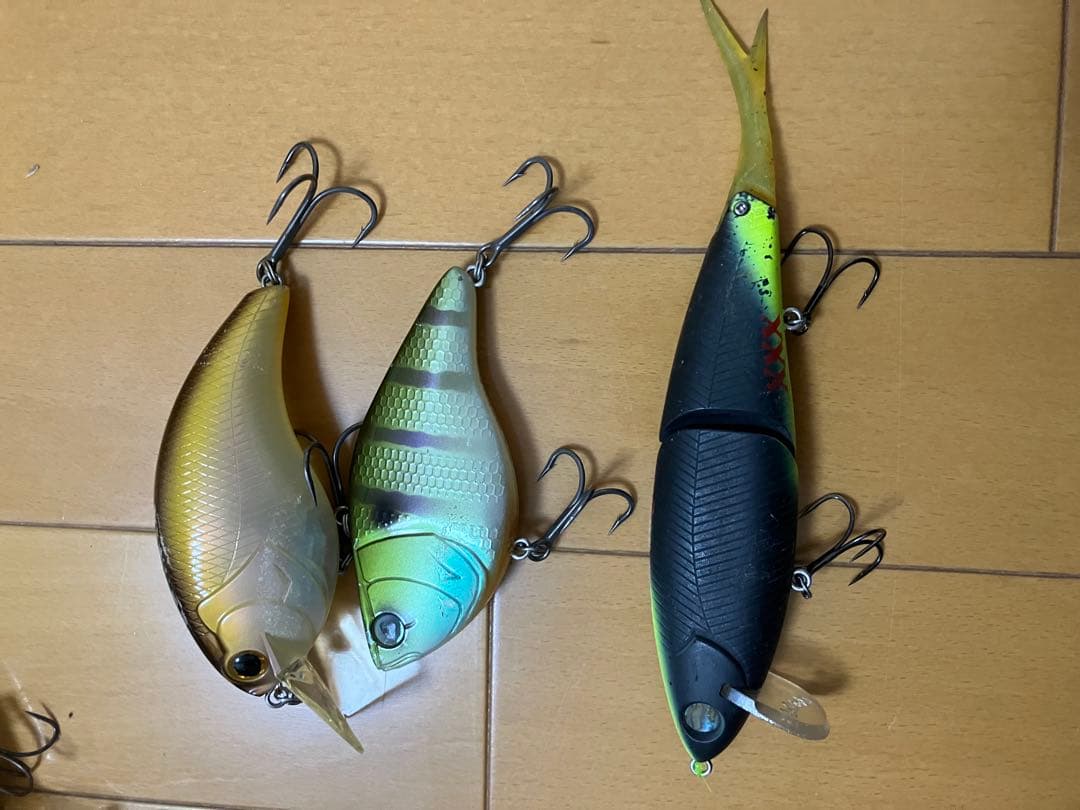 タイニークラッシュフィッシュオリカラ　他ルアーセット