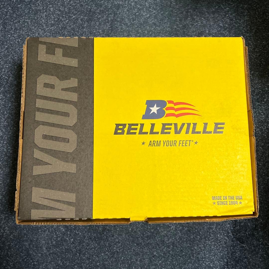 タグ付き　未使用品　米軍　実物　BELLEVILLE 26cm 送料無料