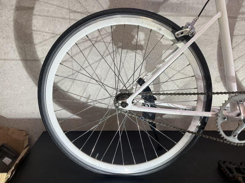 tokyobike 26インチ　シングル　ホワイト　S　citycycle