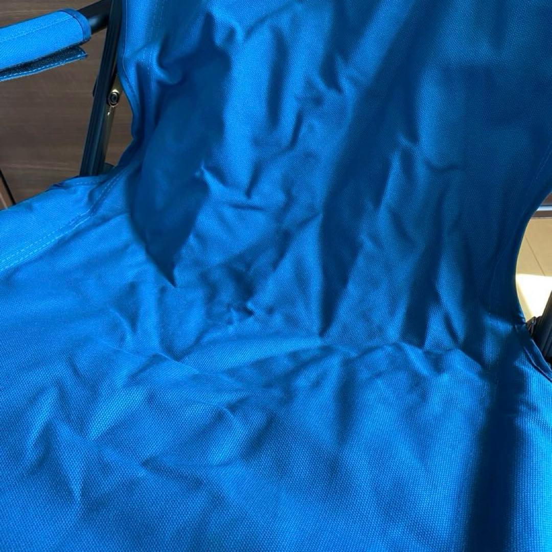 アディロンダック　キャンパーズチェア　赤　青2脚セット　アウトドア用折りたたみ