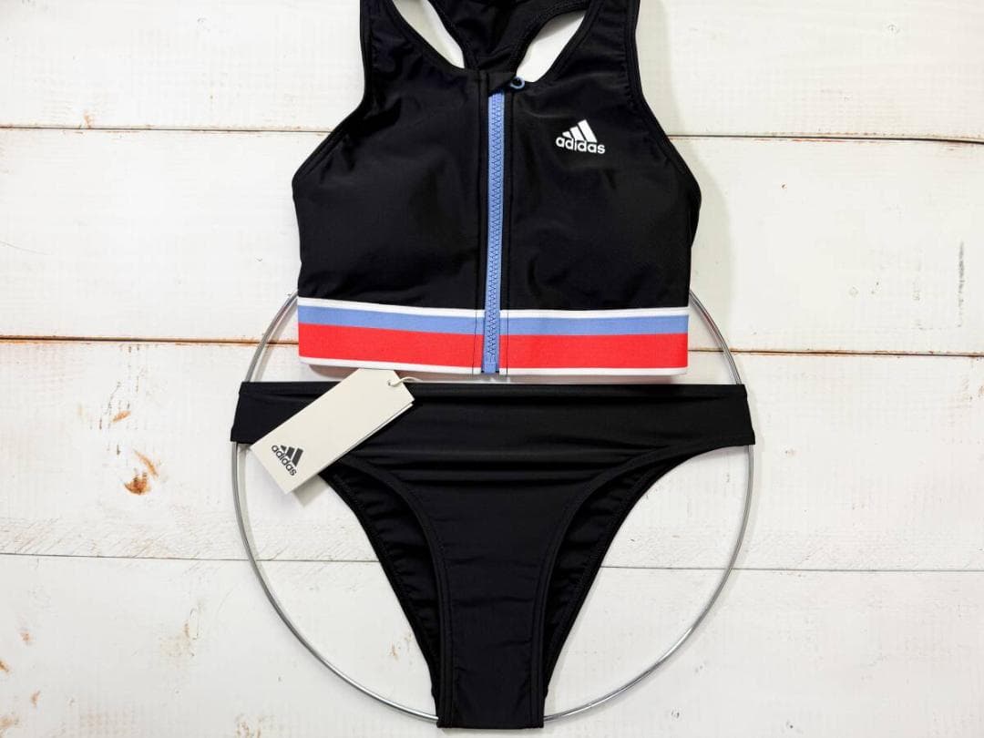 adidas ビーチバレー ビキニ ツーピース ブルマ Black_海外XXS