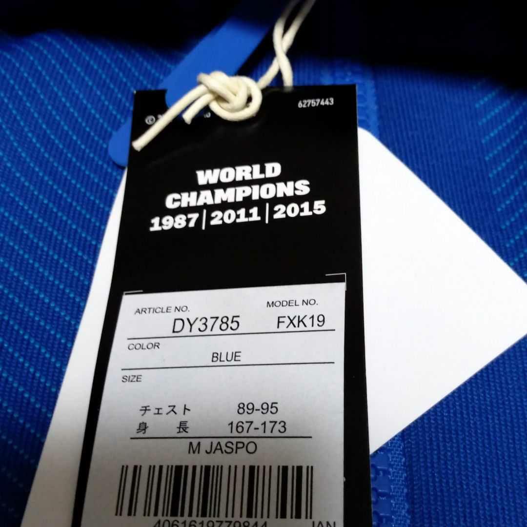 新品 M adidas オールブラックス RWC 2019 アンセムジャケット