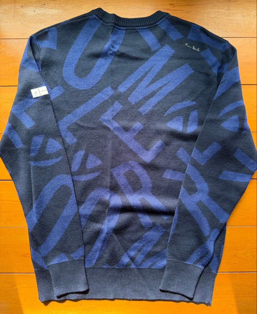 TaylorMade ネイビー クルーネックセーター L