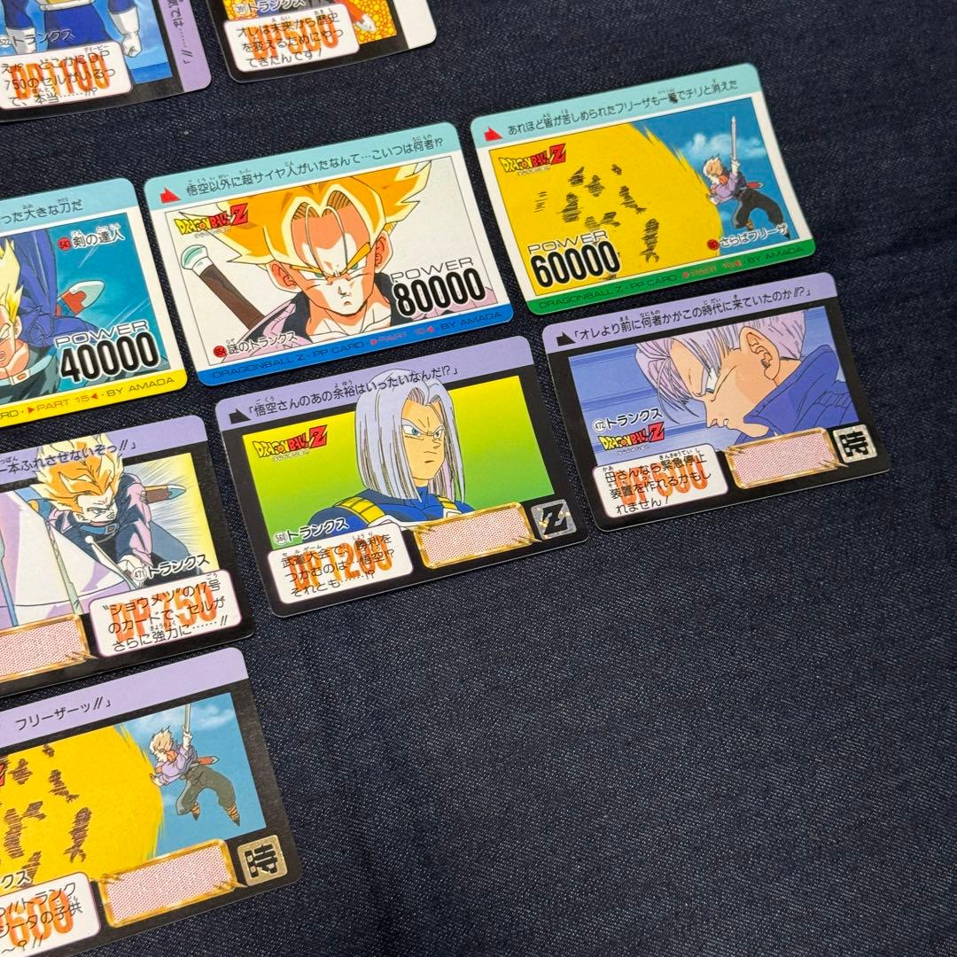 ドラゴンボール カードダス トランクス　セット売り