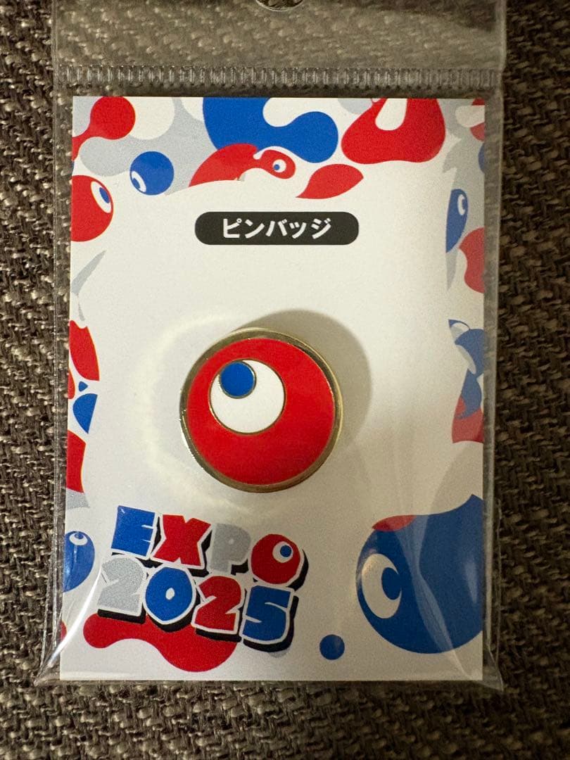 【レア　ピンバッジ　3点セット】大屋根リングピンバッジ　コミャクピンバッジ