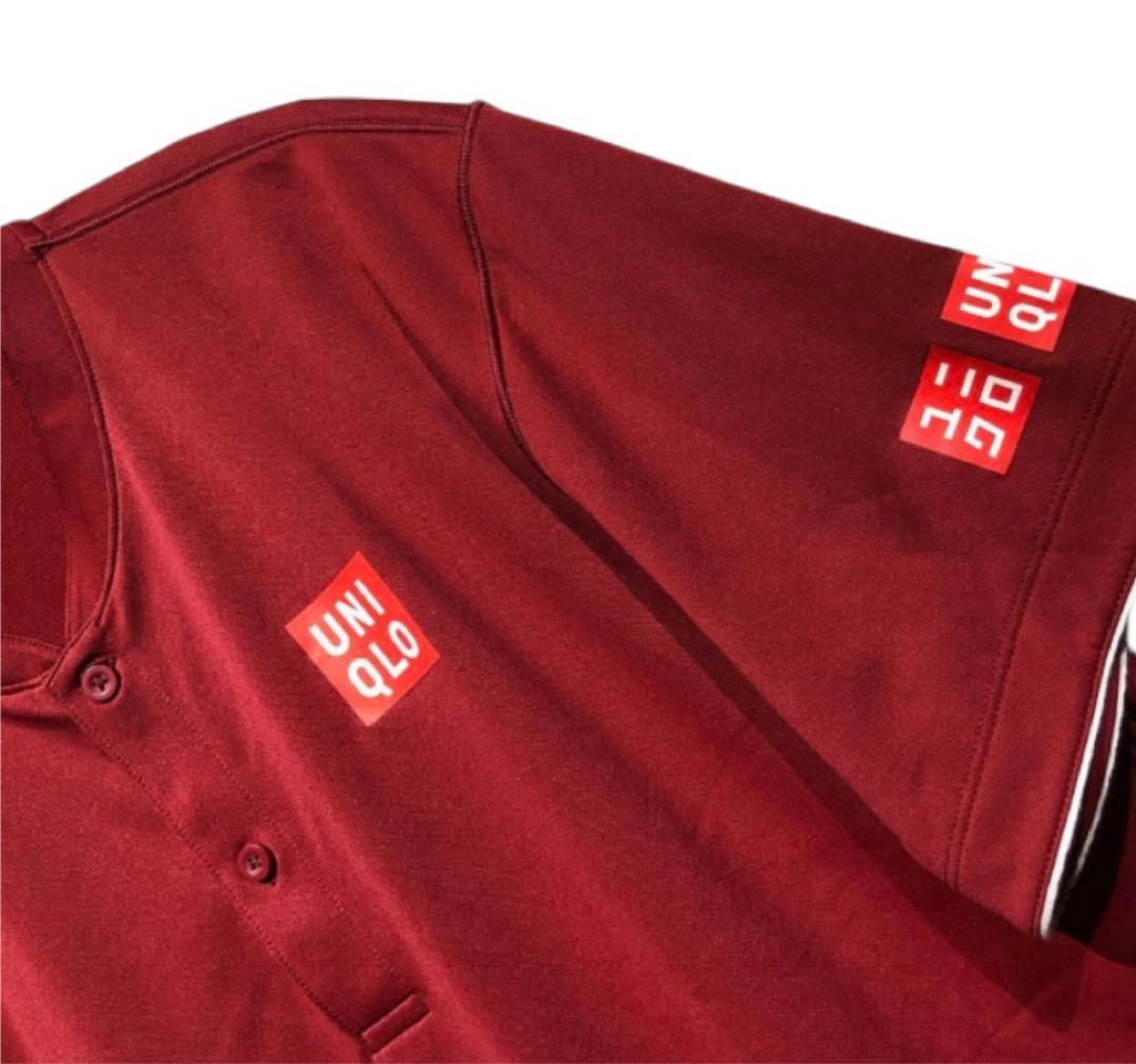 希少 UNIQLO フェデラー着用モデル ユニクロ テニス ゲームシャツ　L