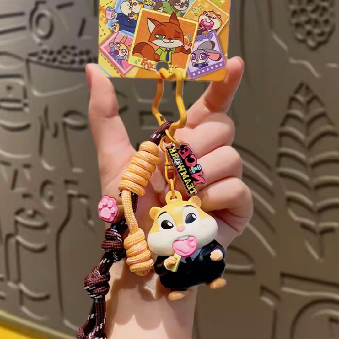 大人気❣️Disney ズートピア キャラクター キーホルダー 6点セット