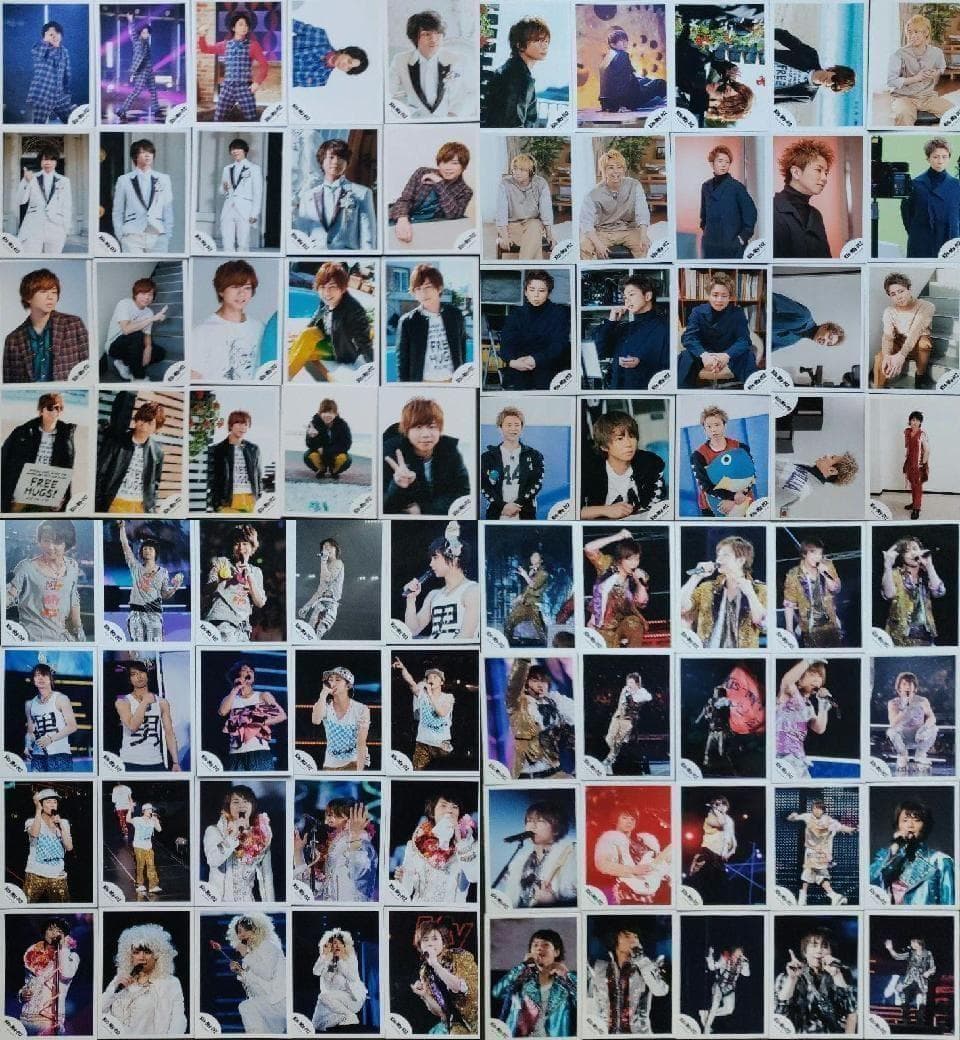 北山宏光 Kis-My-Ft2 キスマイ 公式写真 ソロ 混合 ライブ 500枚