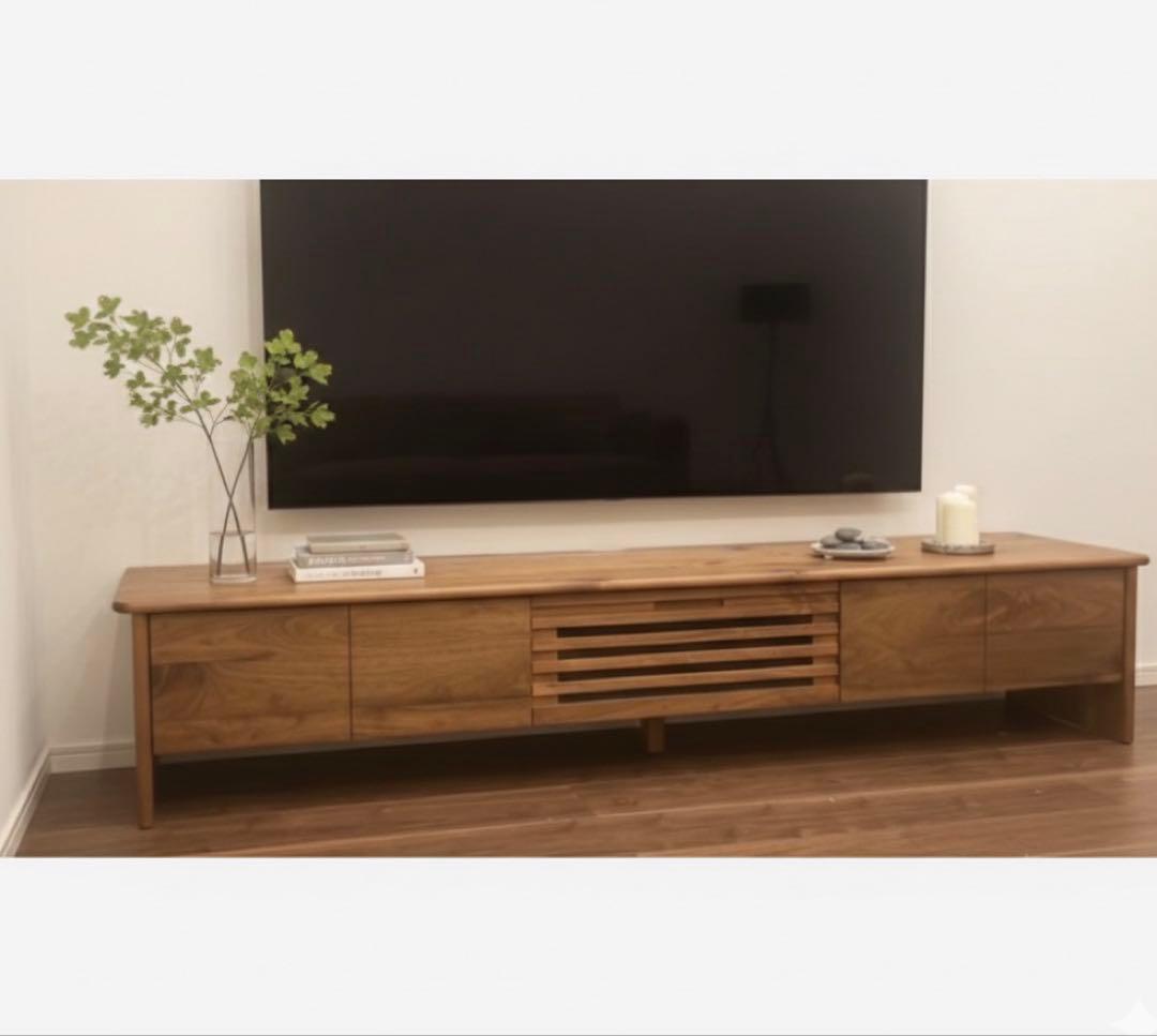 【2月限定値下げ】【引き取り限定】大型テレビボード　ブルーレイ付き