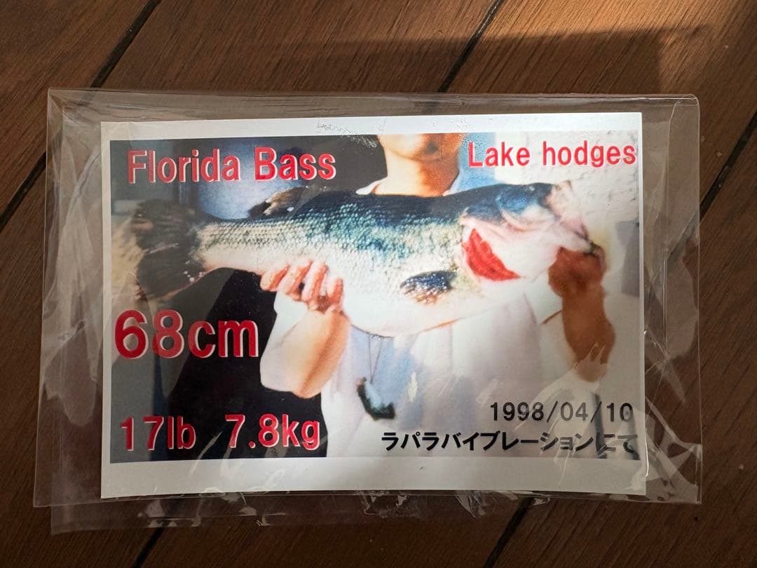 ブラックバス　68cm 剥製