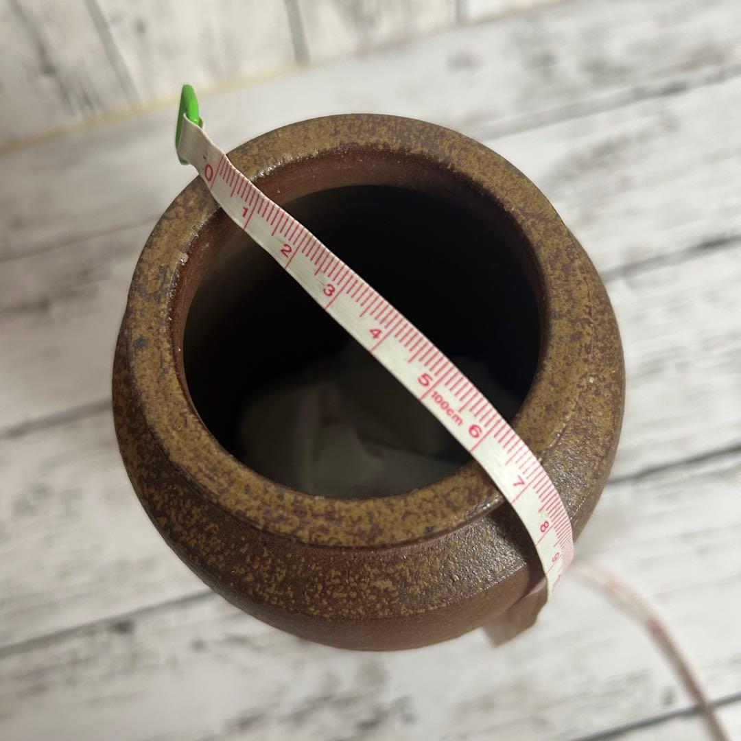 備前焼 花入 花瓶 陶器 花器 在銘 木箱付き 茶道具 インテリア 和風