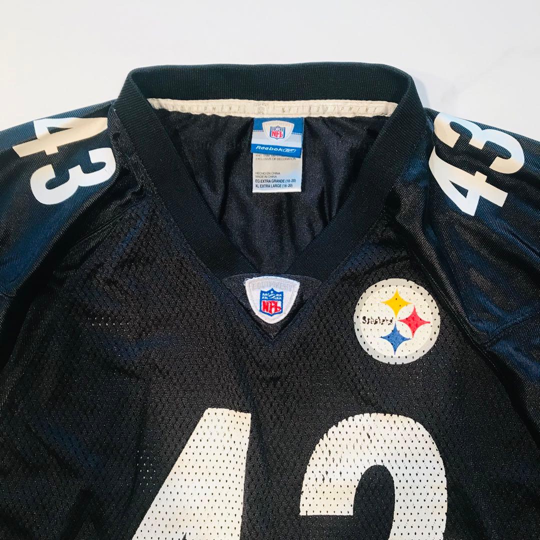 リーボックReebok NFLスティーラーズ アメフトユニフォーム ポラマル