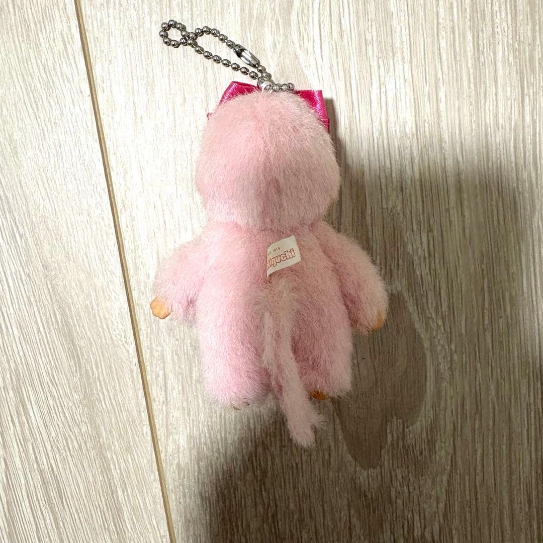 モンチッチ マカロンカラー Darling ぬいぐるみ キーホルダー ピンク
