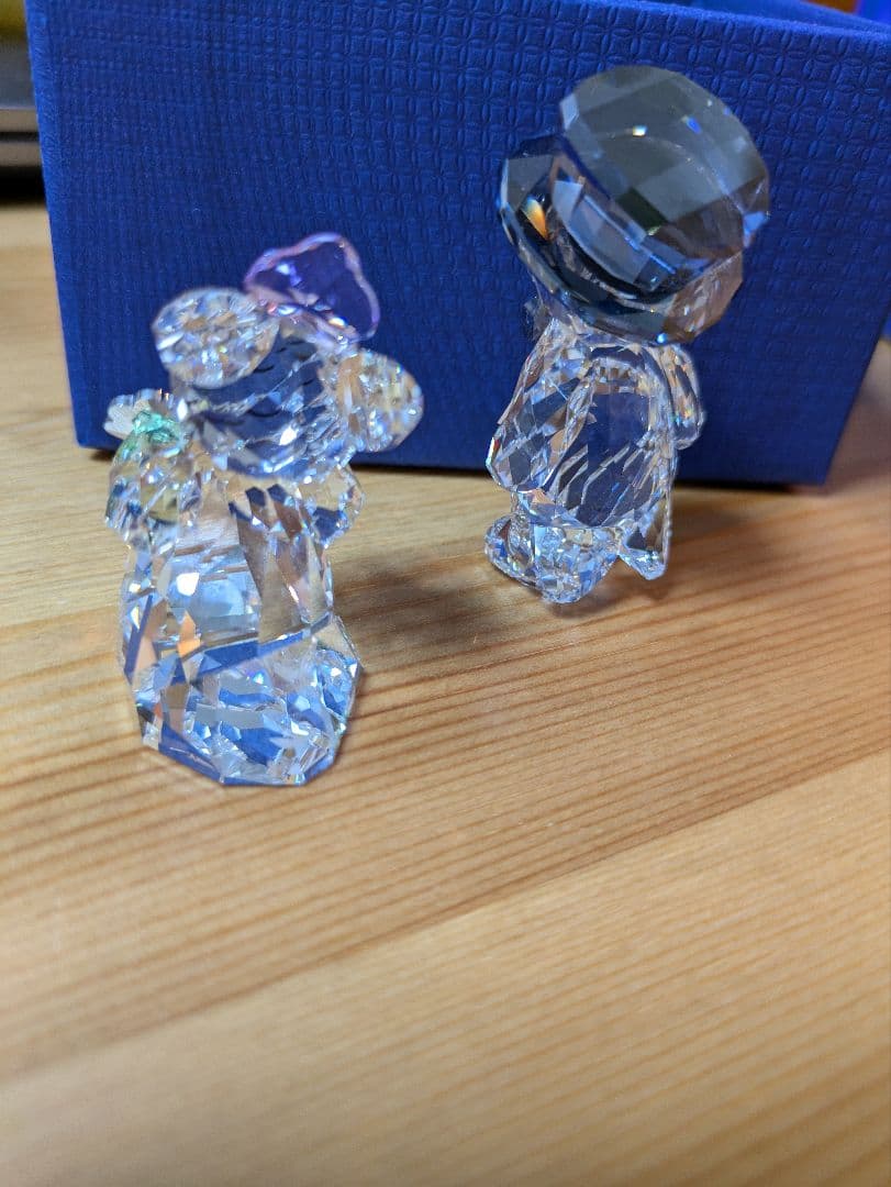 置物 Swarovski Kris Bears You and I