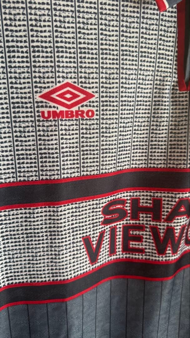 【激レア/当時物】マンチェスターU 95/96 アウェイ　UMBRO サイズL